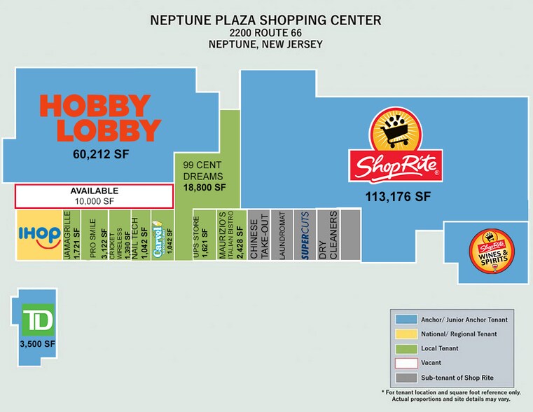 2200 State Route 66, Neptune, NJ à louer - Photo de l’immeuble – Image 2 sur 8