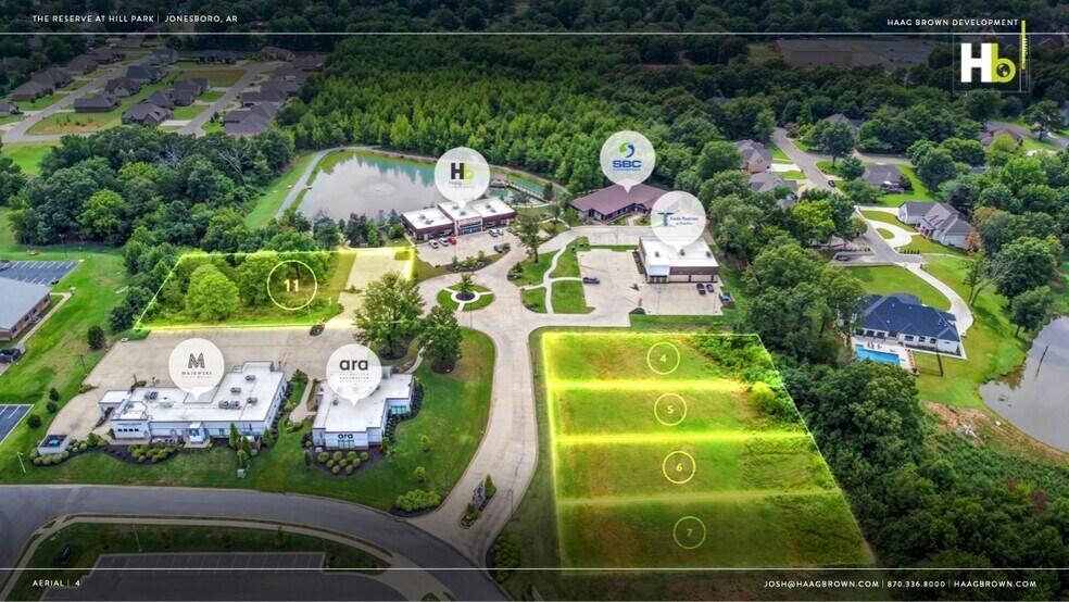 1680 Hill Park Cv, Jonesboro, AR à vendre - Aérien – Image 1 sur 10