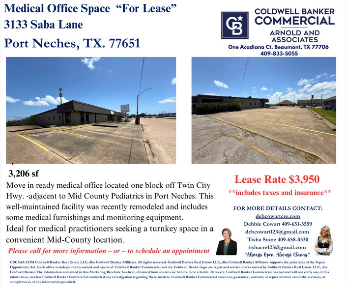 3133 Saba Ln, Port Neches, TX à louer - Photo principale – Image 1 sur 4