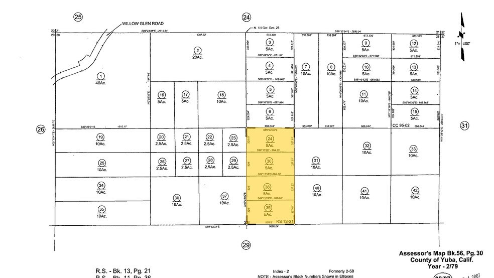 15175 Middle Ponderosa Way, Brownsville, CA à vendre - Plan cadastral – Image 1 sur 1