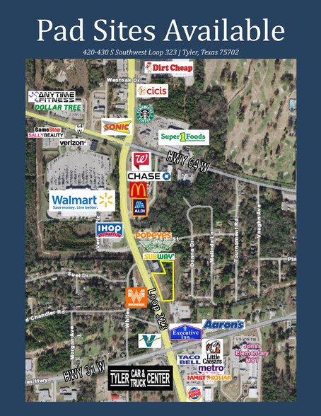 420-430 S Southwest Loop 323, Tyler, TX à vendre - Photo de l’immeuble – Image 2 sur 9