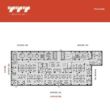 777 6th St NW, Washington, DC à louer Plan d’étage– Image 1 sur 1