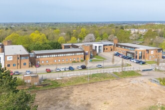 Breckland, Milton Keynes, BKM - Vue aérienne  vue de carte