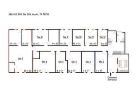5424 Hwy 290 W, Austin, TX à louer Plan d’étage– Image 1 sur 9