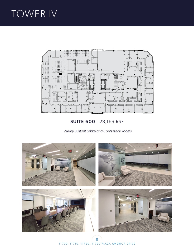 11700 Plaza America Dr, Reston, VA à louer Plan d’étage– Image 1 sur 1
