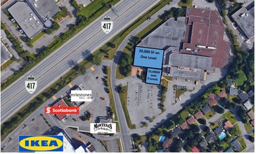 1101 Baxter Rd, Ottawa, ON à louer Plan d’étage– Image 2 sur 2