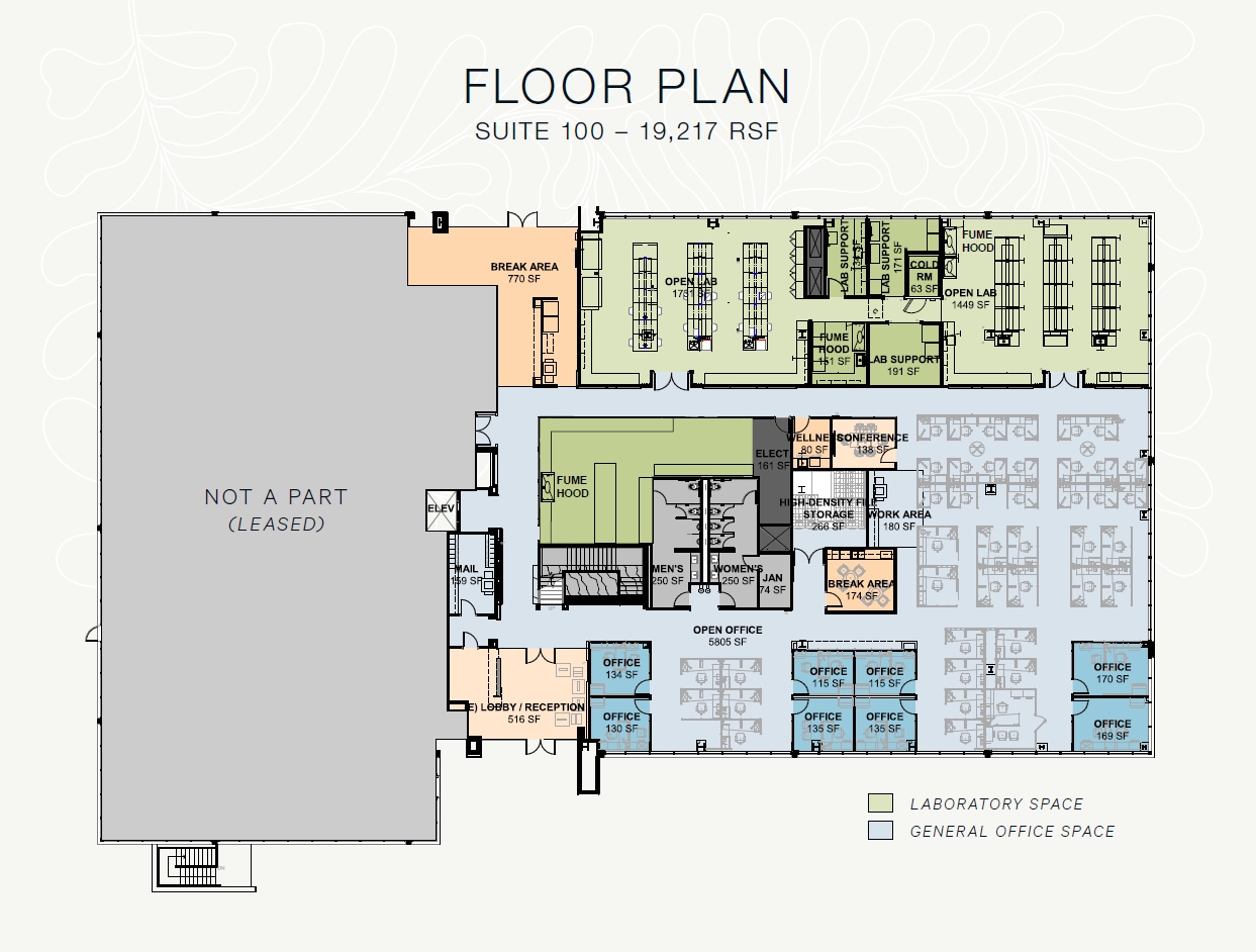3550 John Hopkins Ct, San Diego, CA à louer Plan d’étage– Image 1 sur 1