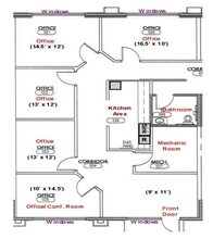 3350 Annapolis Ln N, Minneapolis, MN à louer Plan d’étage– Image 1 sur 1