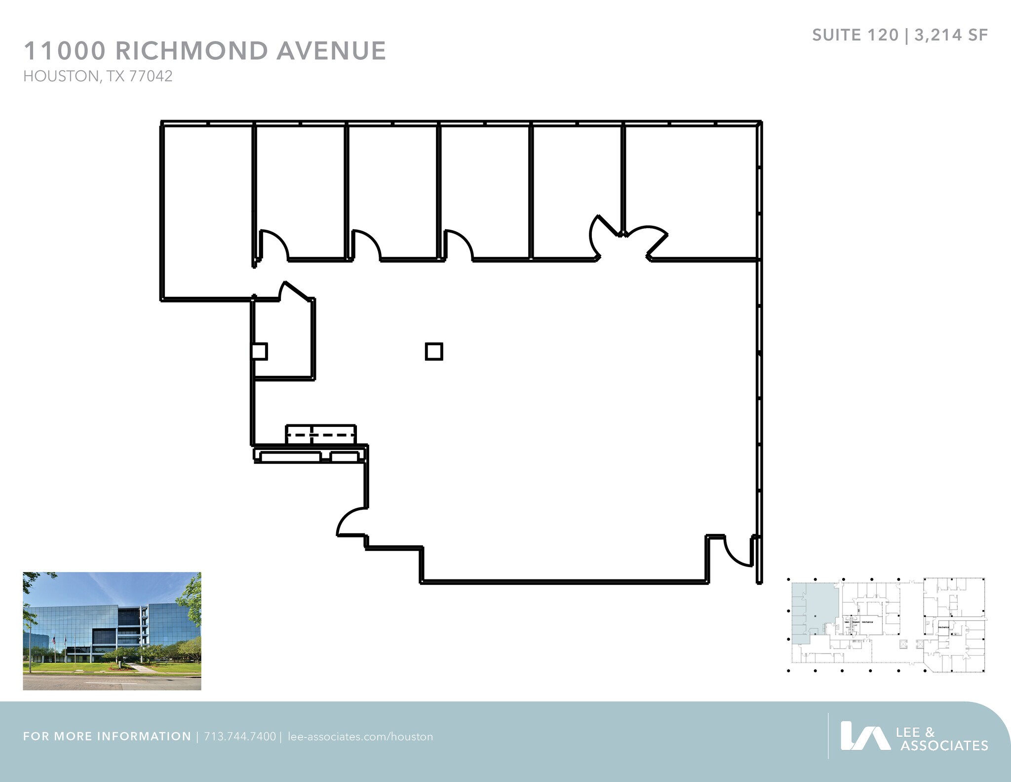 11000 Richmond Ave, Houston, TX à louer Plan d’étage– Image 1 sur 1