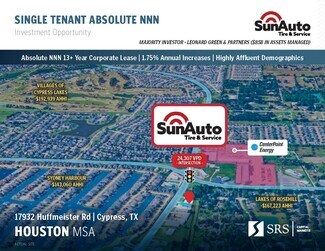 Plus de détails pour 17932 Huffmeister Rd, Cypress, TX - Local commercial à vendre