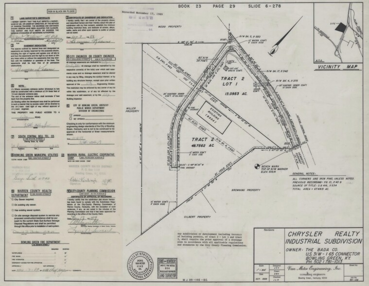 759 Hennessy Way, Bowling Green, KY à louer - Plan cadastral – Image 2 sur 2