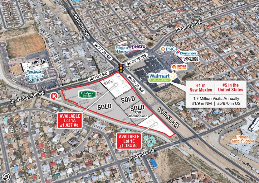 98th St SW, Albuquerque, NM à vendre - Photo de l’immeuble – Image 1 sur 3