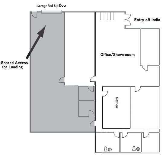 3443 India St, San Diego, CA à louer Plan d’étage– Image 1 sur 1
