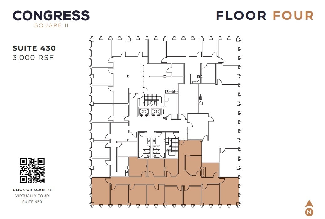 611 S Congress Ave, Austin, TX à louer Plan d’étage– Image 1 sur 1