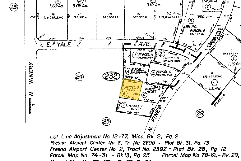2033 N Fine Ave, Fresno, CA à louer - Plan cadastral – Image 1 sur 15