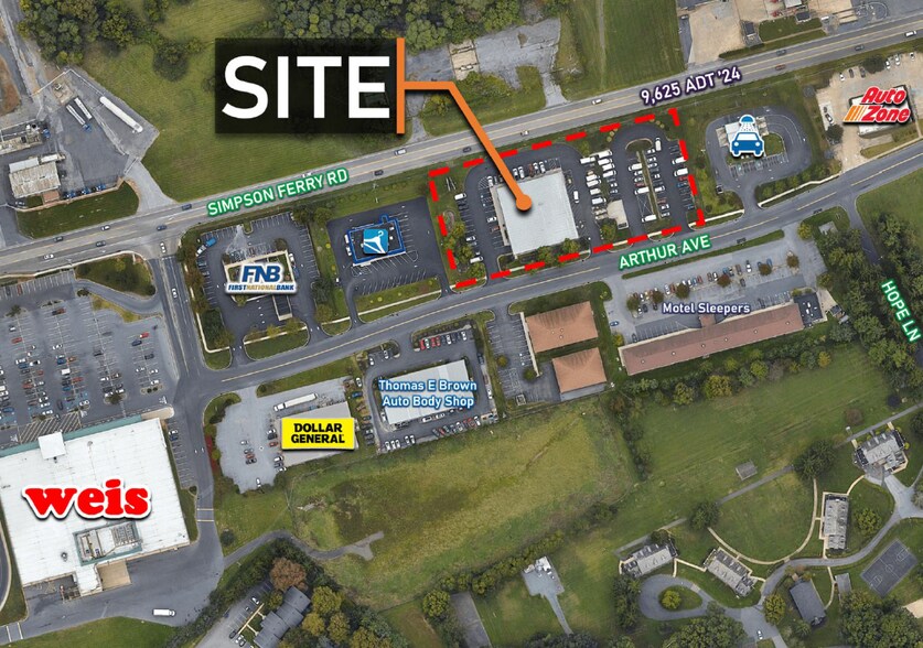 5024 Simpson Ferry Rd, Mechanicsburg, PA à vendre - Photo de l’immeuble – Image 3 sur 3