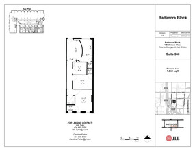 1 Baltimore Pl NW, Atlanta, GA à louer Plan d’étage– Image 1 sur 1