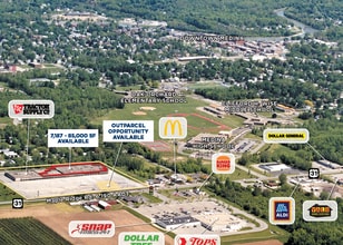 11181 Maple Ridge Rd, Medina, NY - Vue aérienne vue de carte