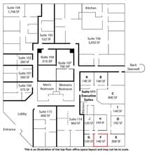 7950 S Lincoln St, Littleton, CO à louer Plan d’étage– Image 1 sur 1