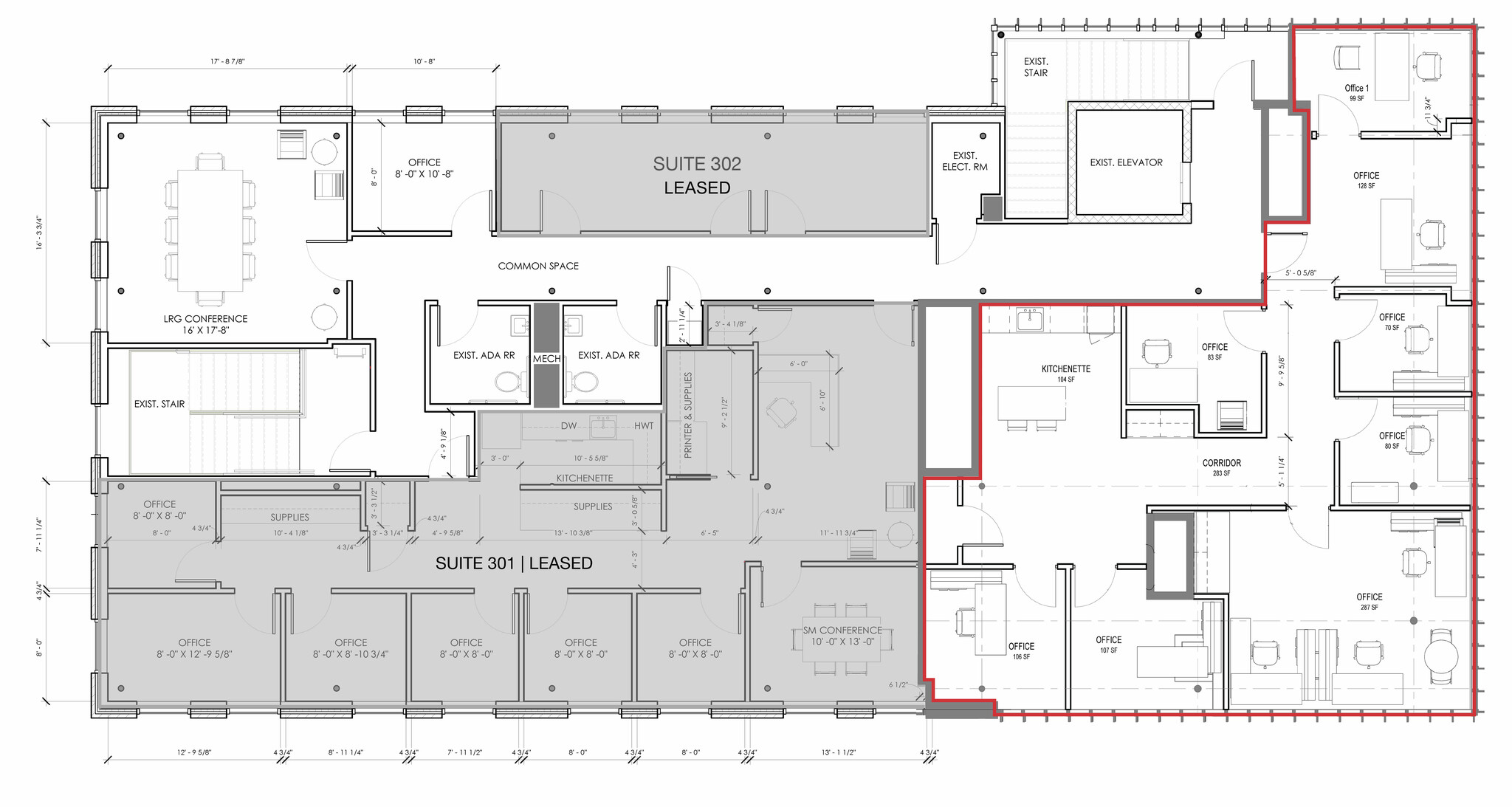 2106 E Main St, Bexley, OH à louer Plan d’étage– Image 1 sur 16