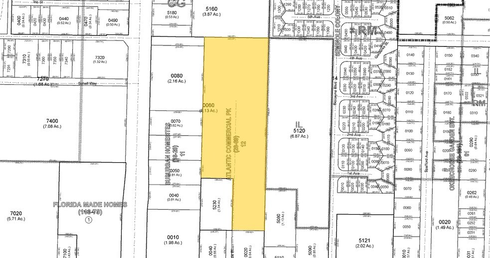 2154 Zip Code Pl, West Palm Beach, FL à louer - Plan cadastral – Image 2 sur 7