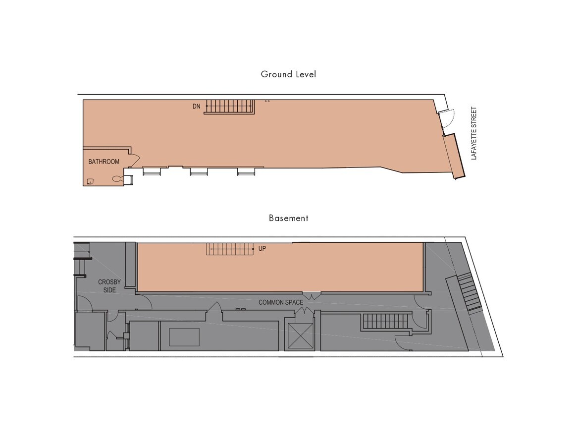 248 Lafayette St, New York, NY 10012 - Lot Commercial Coop -  - Plan d’étage - Image 1 of 5