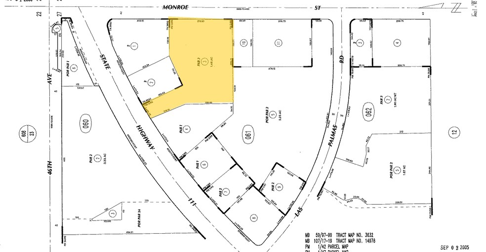 81955 US Highway 111, Indio, CA à louer - Plan cadastral – Image 2 sur 6