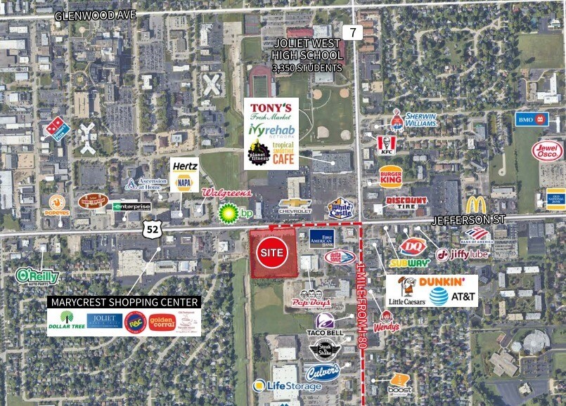 2000 W Jefferson St, Joliet, IL à vendre - Photo de l’immeuble – Image 2 sur 3