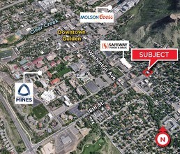 1823 Ford St, Golden, CO - Vue aérienne  vue de carte