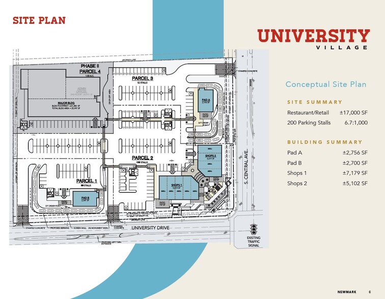 E University Dr, Carson, CA à louer - Plan de site – Image 2 sur 2
