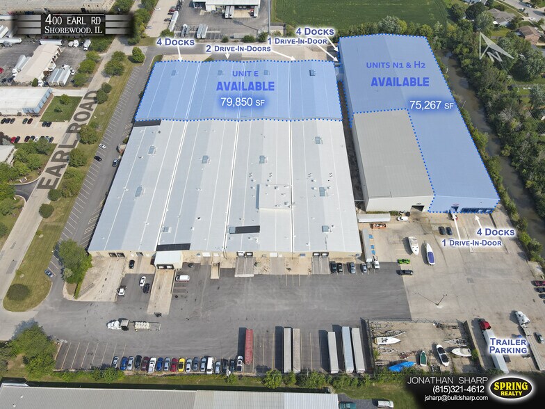 400 Earl Rd, Shorewood, IL à louer - Photo de l’immeuble – Image 1 sur 11
