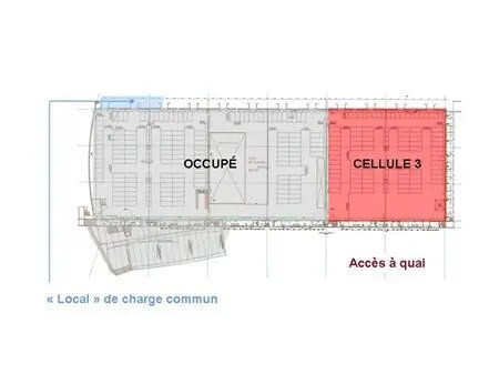 Industriel/Logistique dans Limay à louer - Plan d’étage – Image 2 sur 3