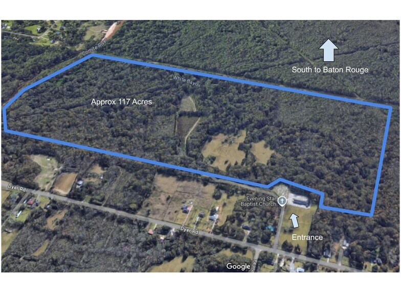 Dyer Road, Baker, LA à vendre - Plan cadastral – Image 2 sur 10