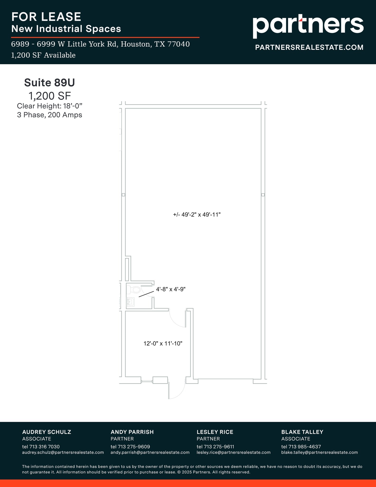 6989 W Little York Rd, Houston, TX à louer Plan de site– Image 1 sur 1