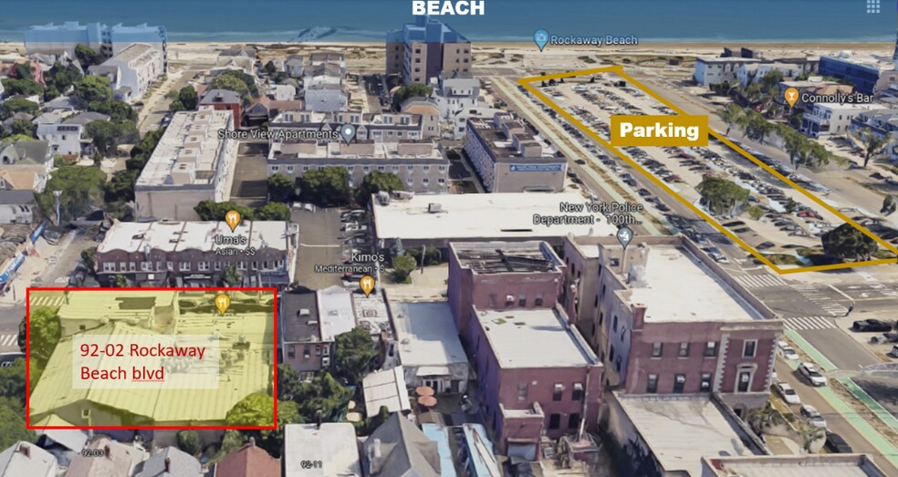 92-02 Rockaway Beach Blvd, Rockaway Beach, NY à vendre - Photo principale – Image 1 sur 9