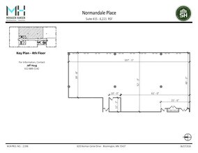 8201 Norman Center Dr, Bloomington, MN à louer Plan d’étage– Image 1 sur 1