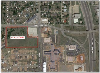 Plus de détails pour SW 4th & Telephone Rd, Moore, OK - Terrain à louer