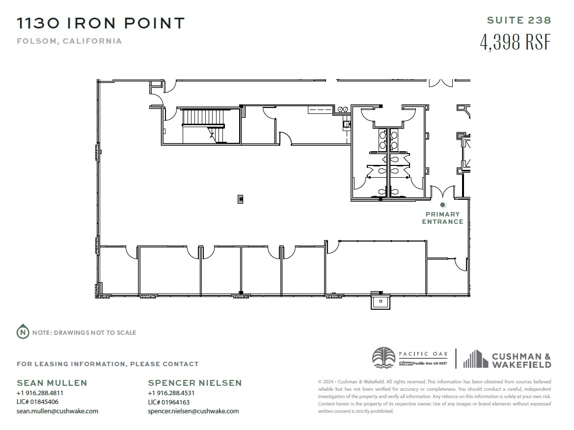 1130 Iron Point Rd, Folsom, CA à louer Plan d’étage– Image 1 sur 1