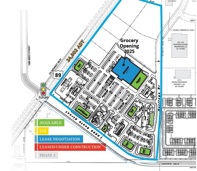 2600 HWY 89 hwy, Nibley, UT à louer Plan de site– Image 1 sur 2