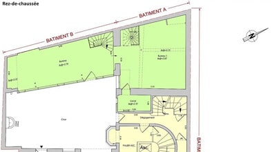 Bureau dans Paris à louer Plan d’étage– Image 1 sur 5