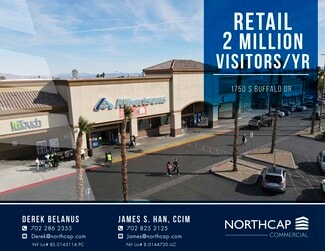 Plus de détails pour 1600-1750 N Buffalo Dr, Las Vegas, NV - Local commercial à louer