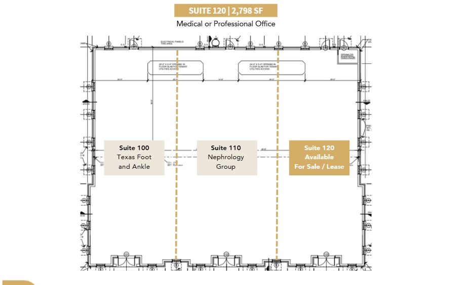 2416 Swamy Dr, Sherman, TX à louer Plan d’étage– Image 1 sur 1