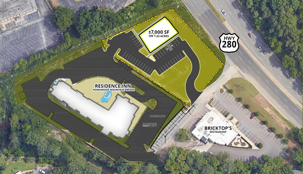 2792 Highway 280 S, Mountain Brook, AL à louer - Photo de l’immeuble – Image 2 sur 4