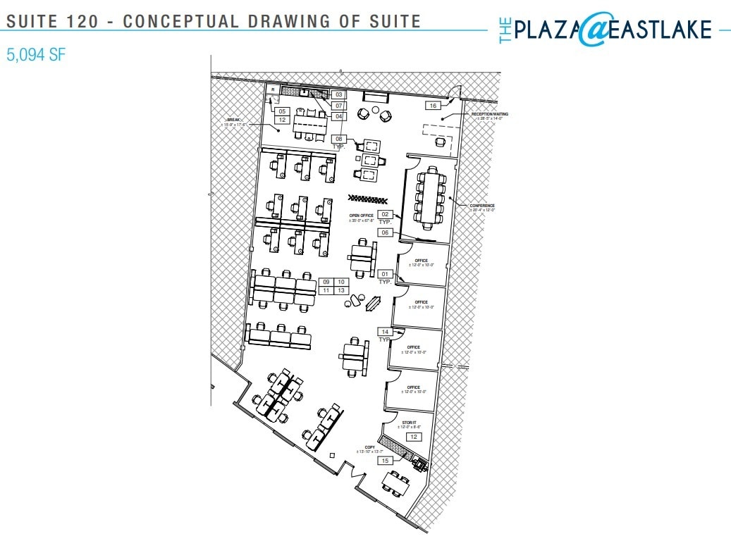 2300 Boswell Rd, Chula Vista, CA à louer Plan d’étage– Image 1 sur 2