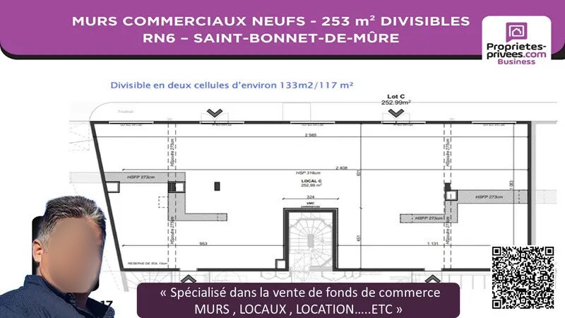 Local d'activités dans Saint-Bonnet-de-Mure à vendre - Photo de l’immeuble – Image 2 sur 34