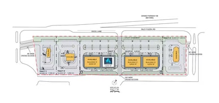 North of Woodson's Reserve & Grand Parkway, Spring, TX à louer Plan de site– Image 1 sur 1