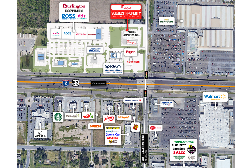 601 N Cesar Chavez Rd, San Juan, TX à vendre - Photo de l’immeuble – Image 3 sur 4