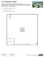 12544 E FM 917, Alvarado, TX à louer Plan d’étage– Image 2 sur 2