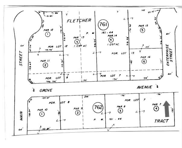 1216 W Grove Ave, Orange, CA à louer - Plan cadastral – Image 2 sur 4