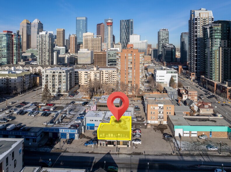 122 17th Ave SE, Calgary, AB à louer - Aérien – Image 2 sur 27